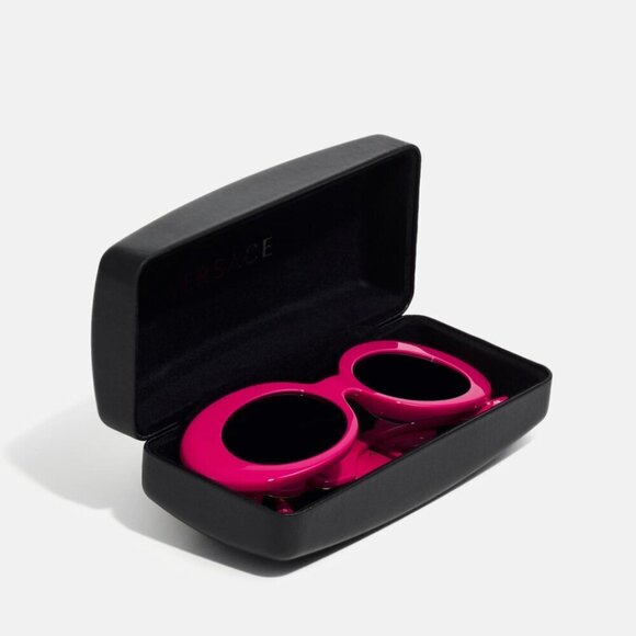 NWT Versace VE4426BU Fuxia Round 54mm Sunglasses main image 9